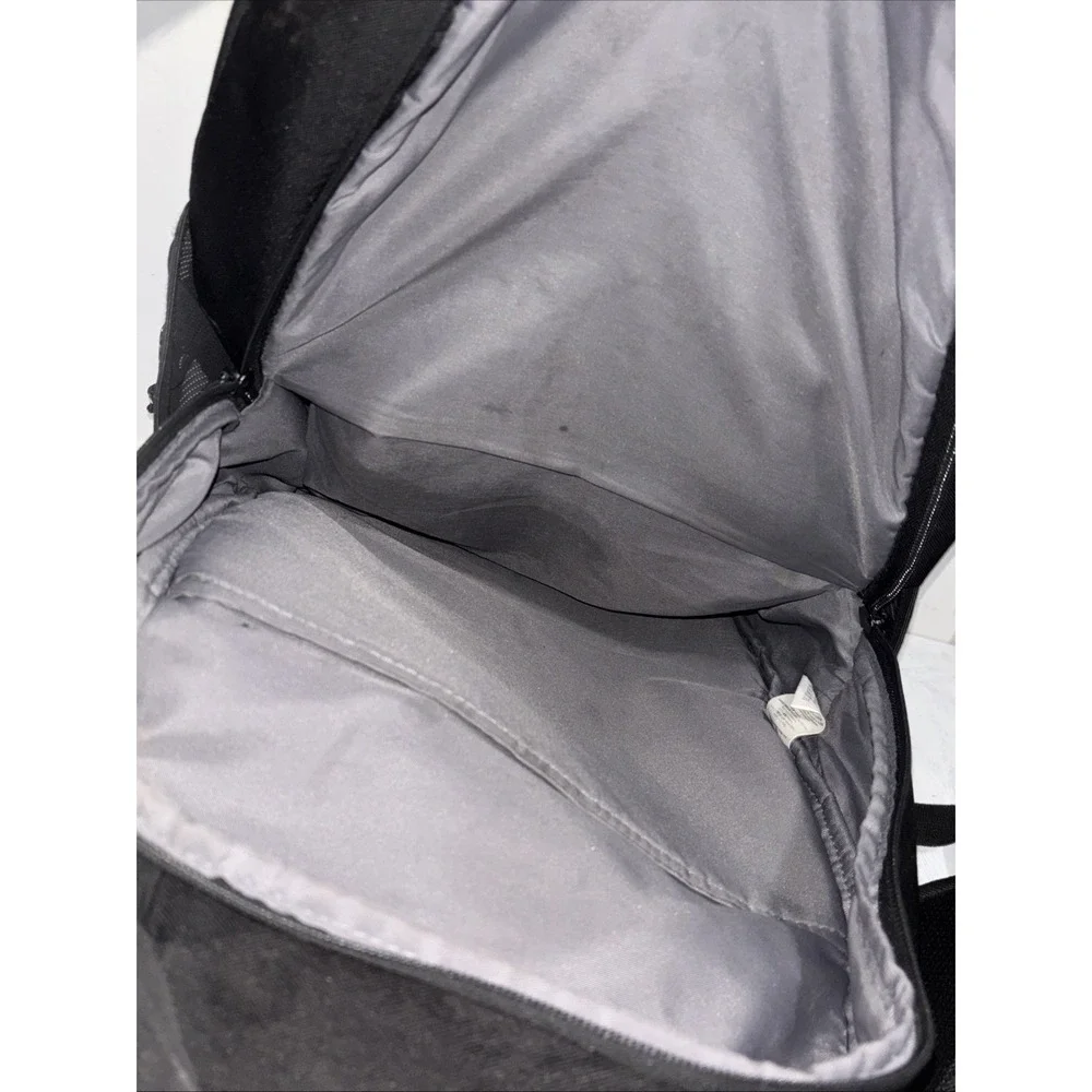 Quiksilver Utility Skate Backpack Black Mens Board Straps 17in Bag